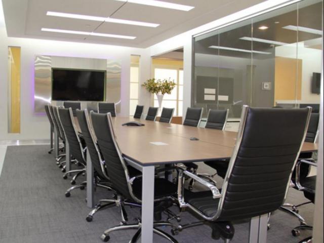 31 West 34th Street New York NY Conference room with glass wall