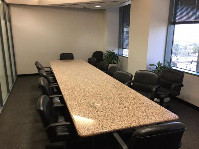 10866 Wilshire Blvd  Los Angeles CA conference room from front to back