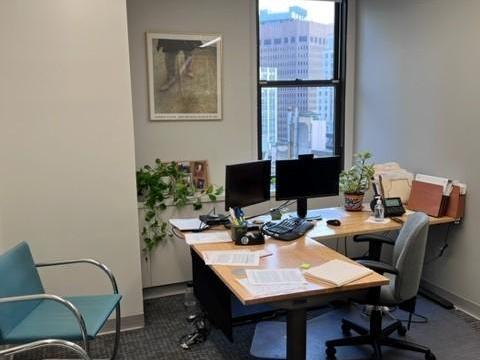 39 Broadway private office NYC attorney workspace legal office space downtown Manhattan law firm