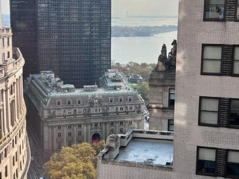 39 Broadway reception area NYC legal office space attorney offices downtown Manhattan law firm lobby