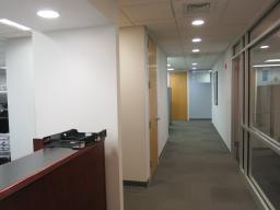 Reception area and conference room