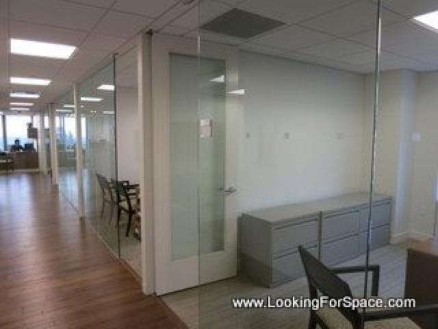 1250 Broadway New York NY Offices with glass walls, next to each other