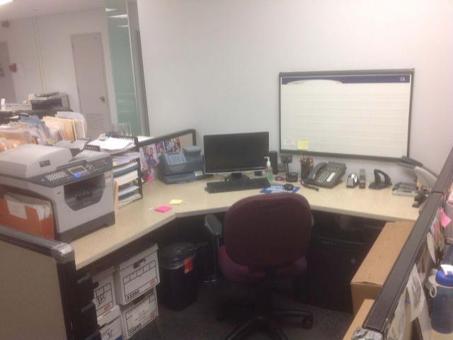 1185 Avenue of the Americas New York NY Single workstation available for rent