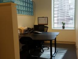 70 East Lake St. Chicago IL Workstation with wndow