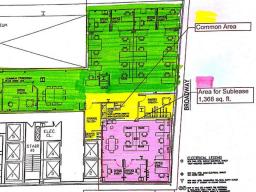 45 Broadway New York NY Floor Plan indicating shared office space area