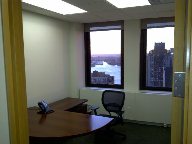 61 Broadway New York NY Office space with view of water