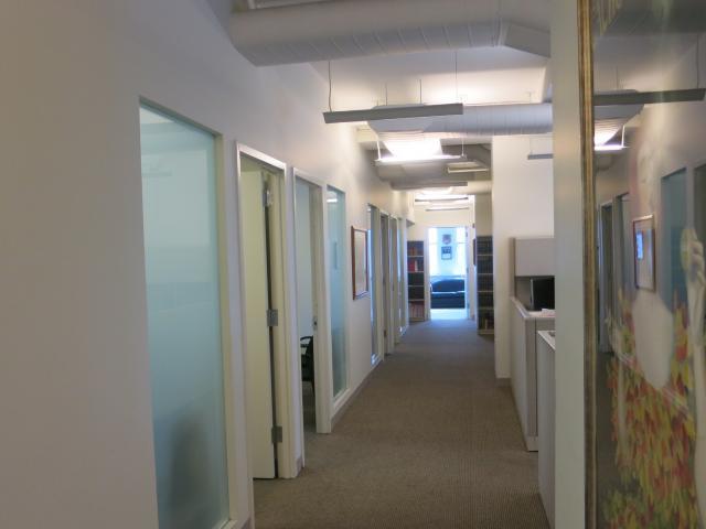 5 Bryant Park New York NY Office corridor (cubes to right)