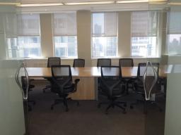 5 Bryant Park New York NY Double glass door - Glass conference room