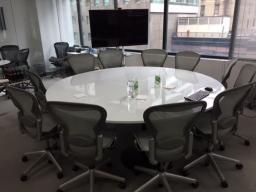 55 East 59th Street New York NY Large Conference Table
