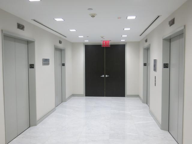 750 Third Avenue New York NY 24th Floor elevator lobby