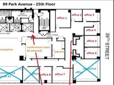 99 Park Avenue New York NY 99 Park Avenue 1-8 Offices For Sublease