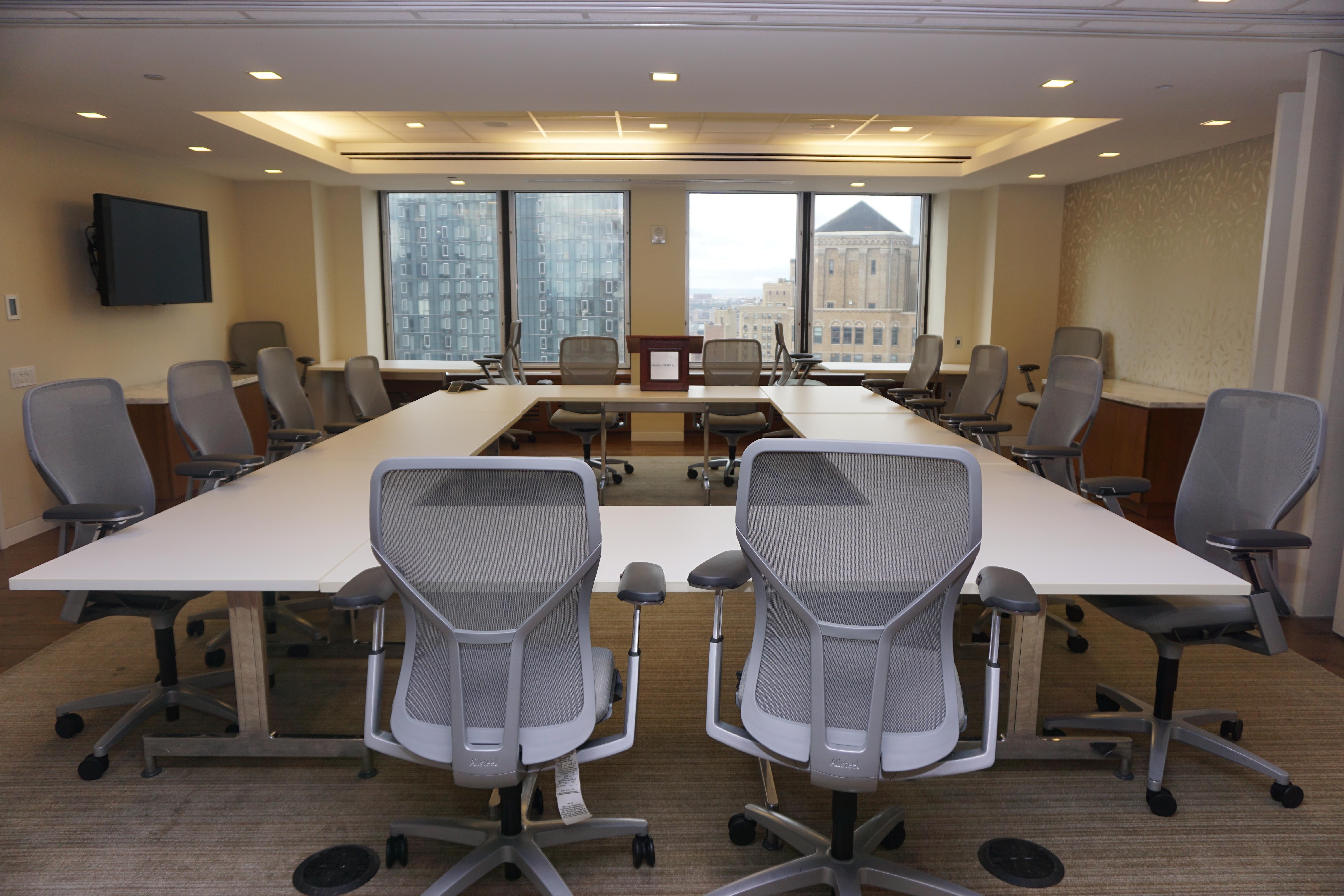 1250 Broadway New York NY Board room easily seats 16 people
