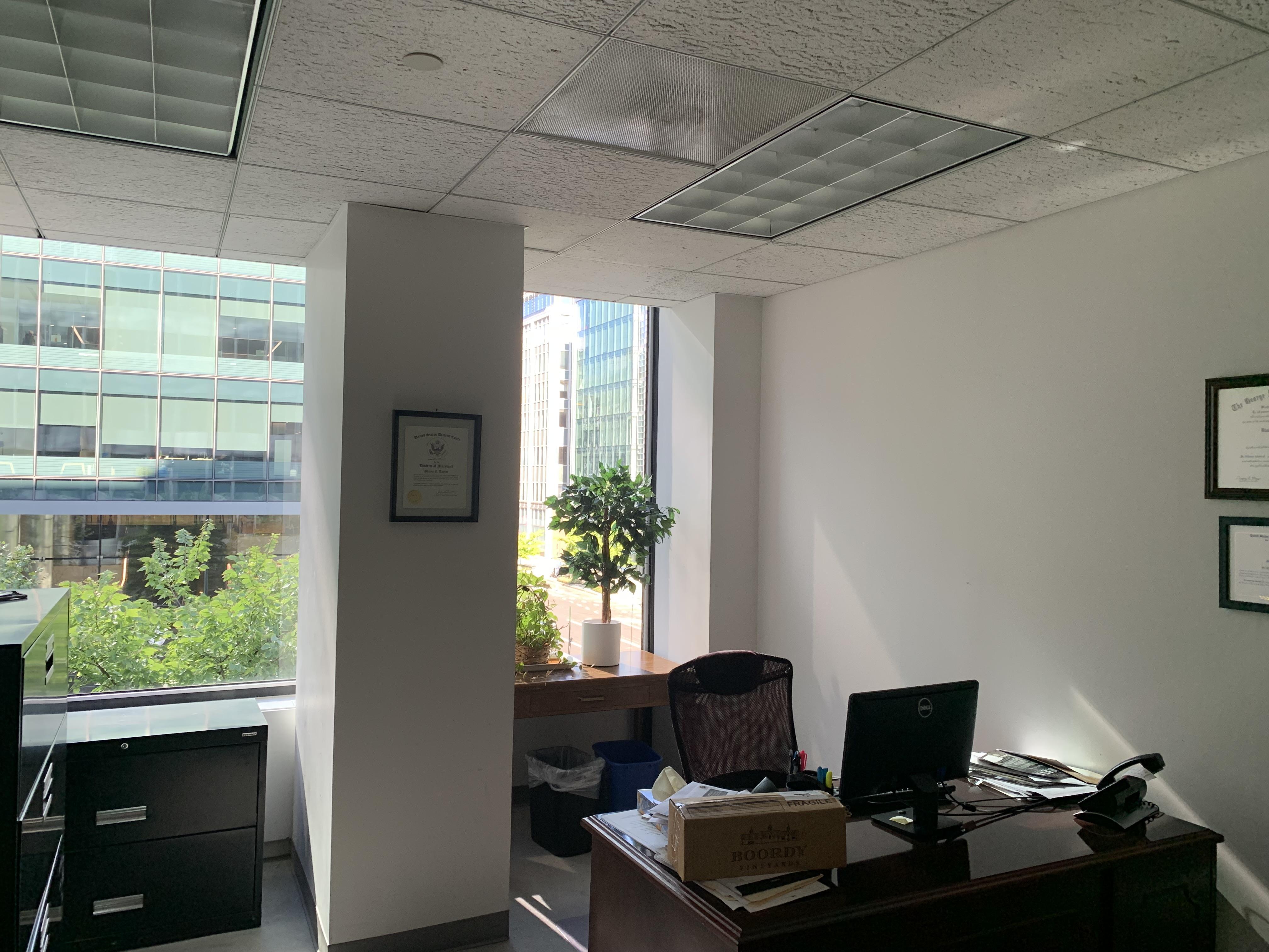1920 L Street NW Washington DC Large windowed office with good streetscape view