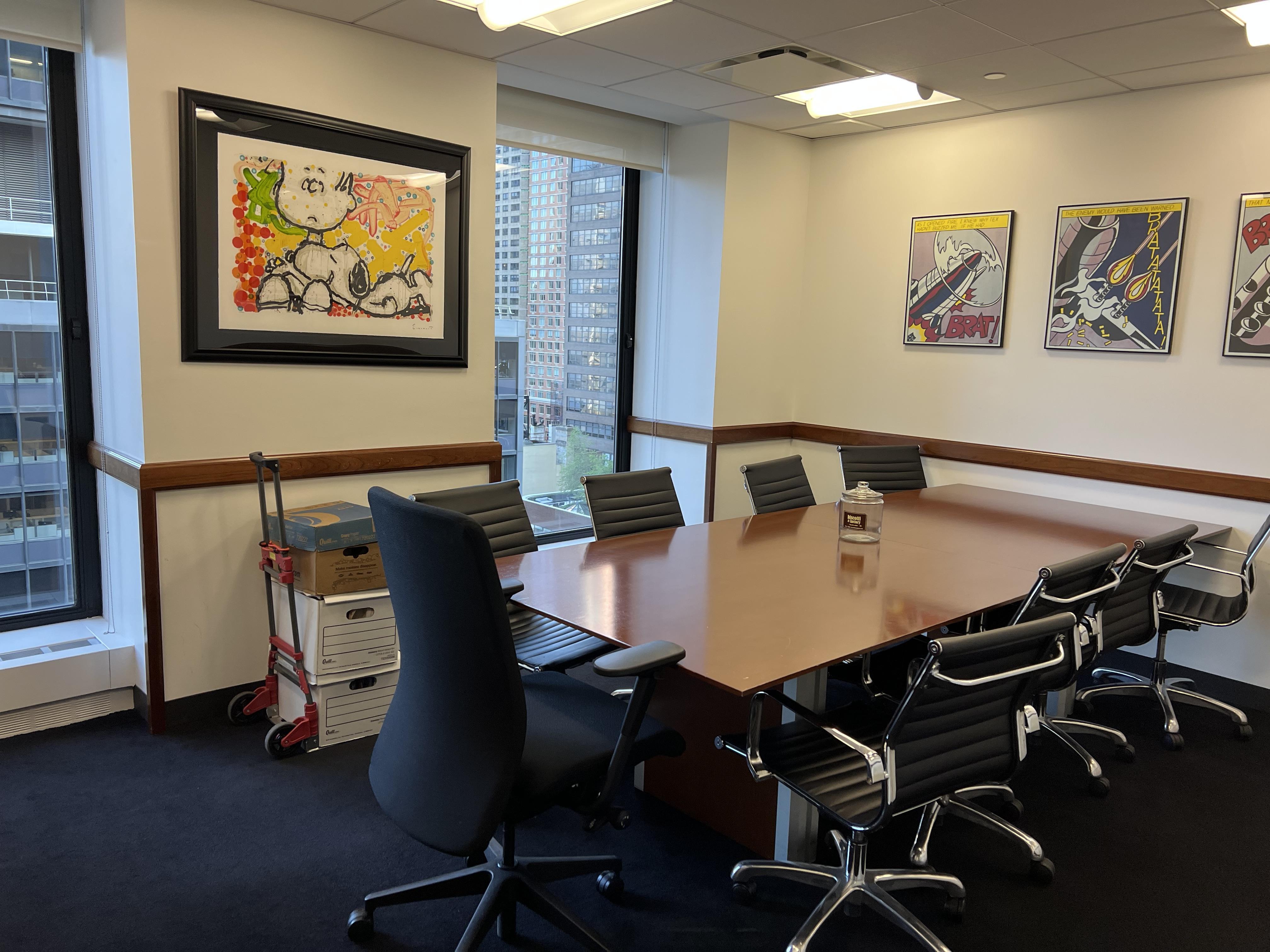 780 Third Avenue New York NY Conference room with floor to ceiling windows