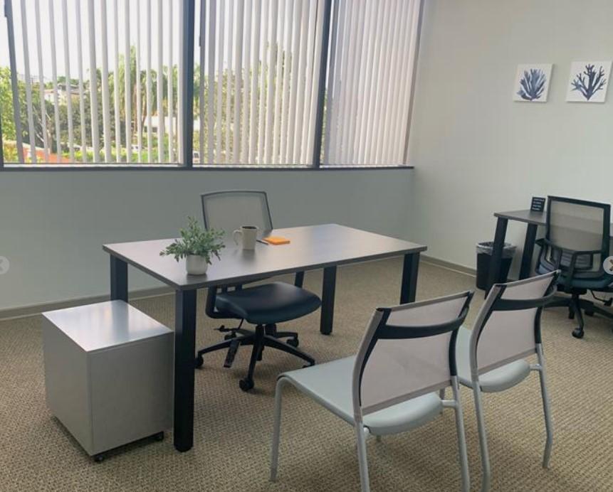 1200 N. Federal Highway  Boca Raton FL Typical windowed office for an attorney - 3 windows
