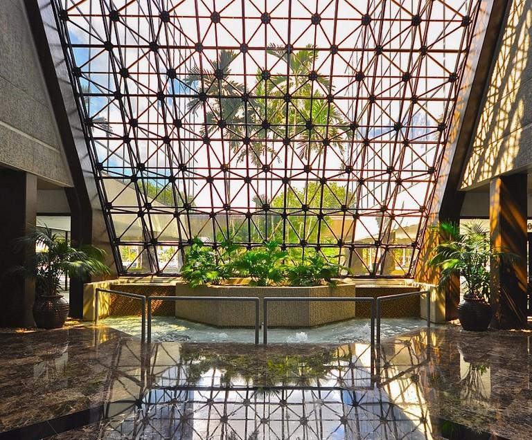 1200 N. Federal Highway  Boca Raton FL Gorgeous building lobby with water feature