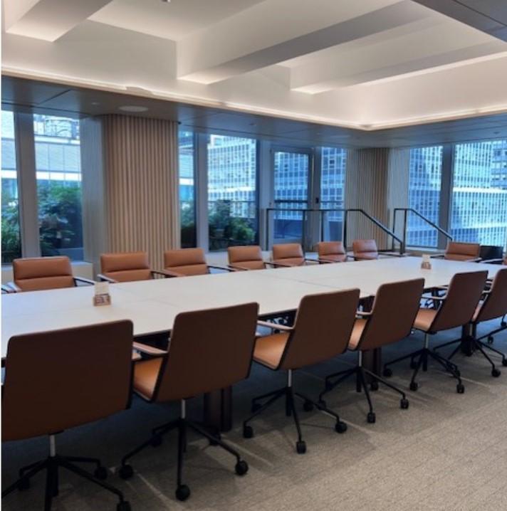 825 Third Avenue New York NY Board room in building tenant amenity space