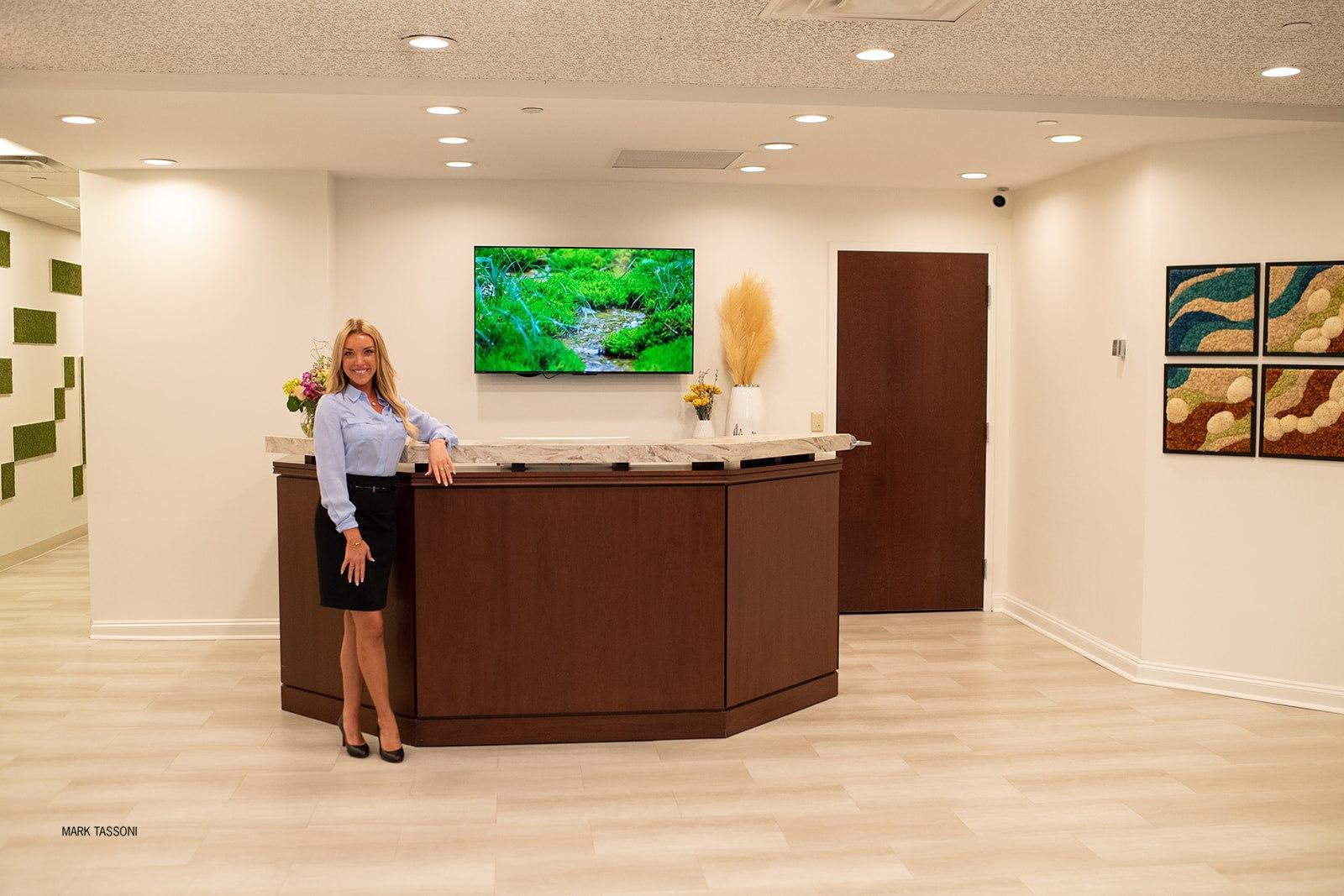 150 N. Radnor Chester Road Radnor PA Reception Area