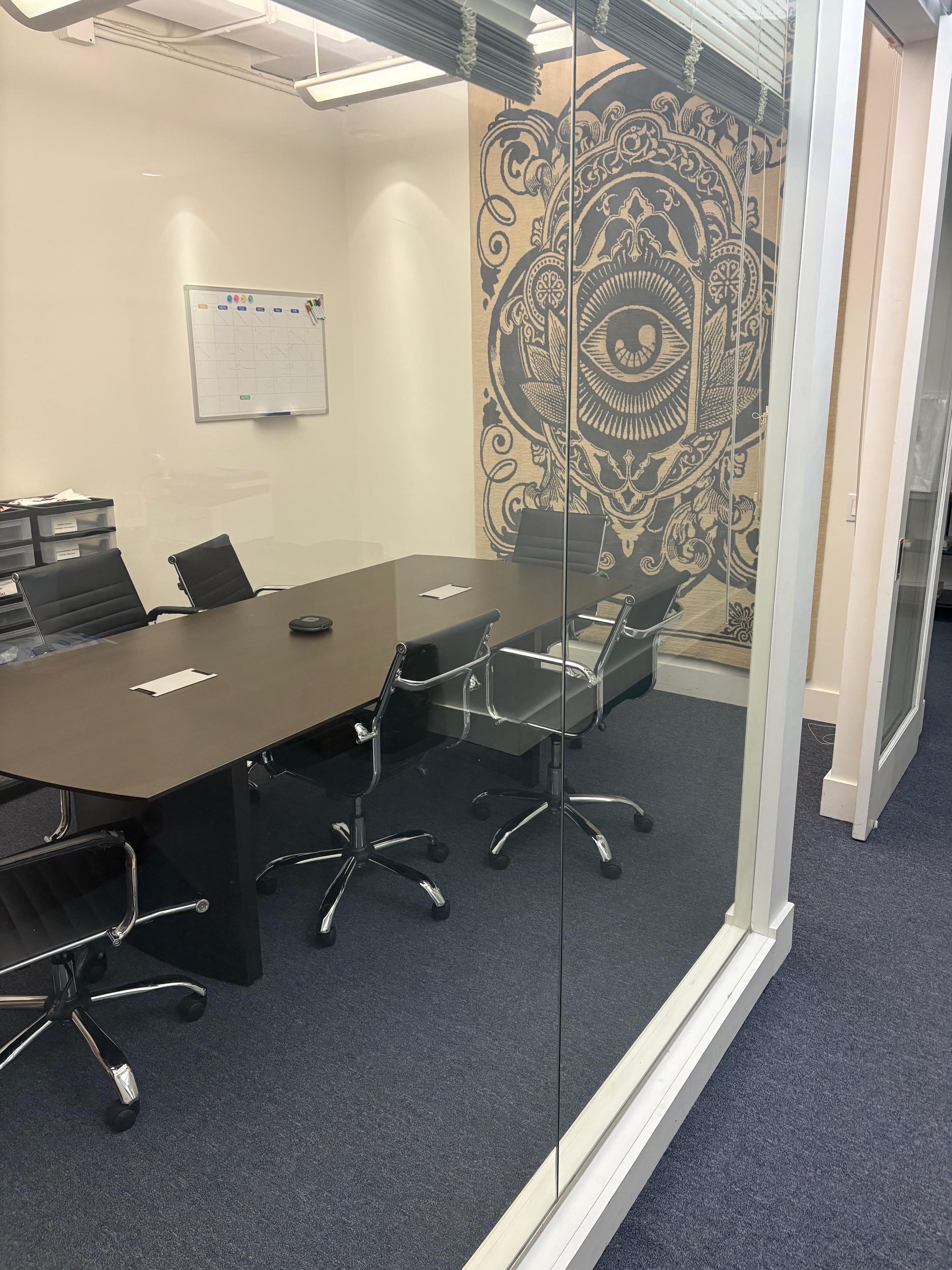 27 Union Square West New York NY Glass conference room