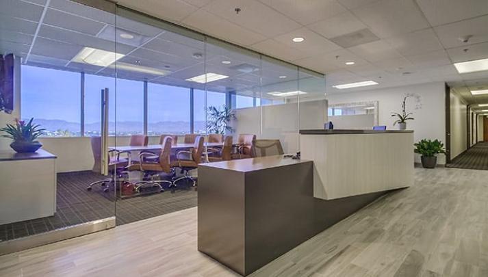 Entry and conference room