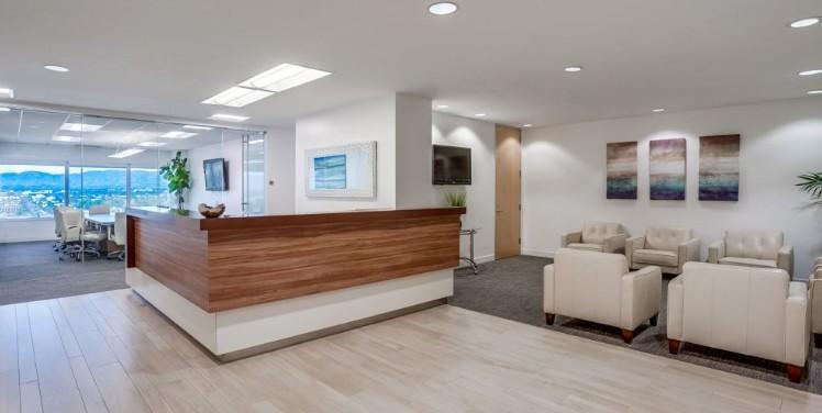 15303 Ventura Blvd. Los Angeles CA Reception Area