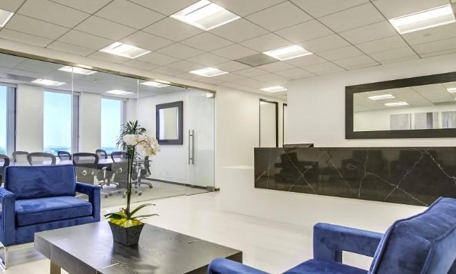 5901 West Century Blvd. Los Angeles CA Reception and waiting area