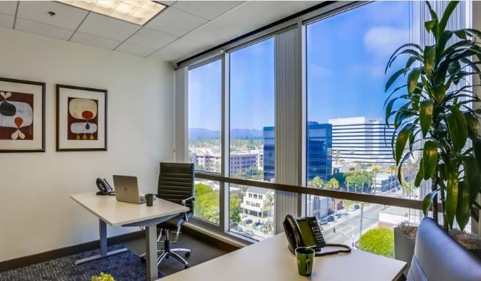 5901 West Century Blvd. Los Angeles CA Large office - 2 desks