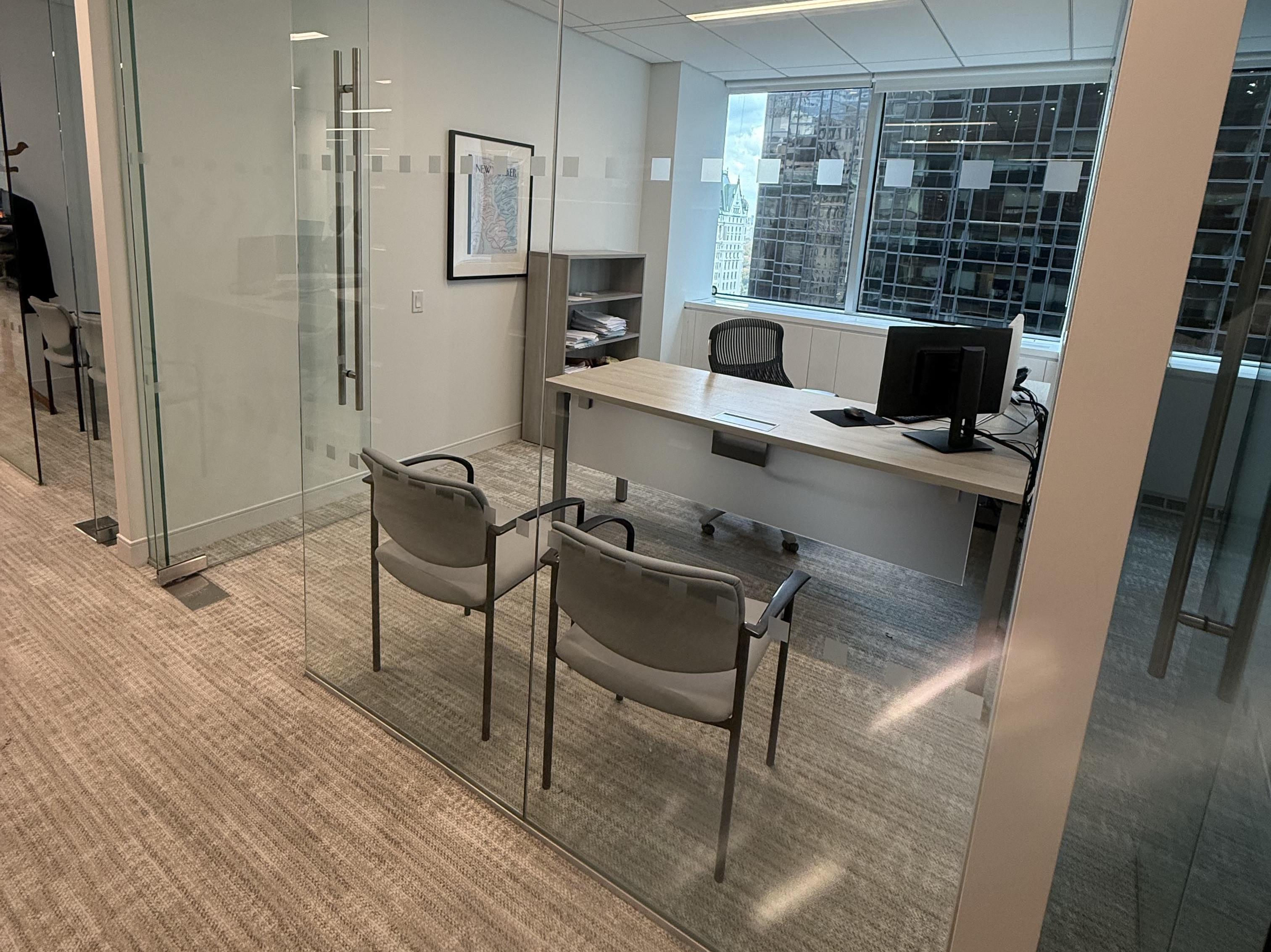 Prestigious Law Offices for Rent Floor-to-Ceiling Windows Near 5th Ave & Madison Ave (Opp. Trump Tower)