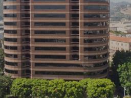 Central Park at Toluca Lake office building with modern design and extensive parking in Burbank