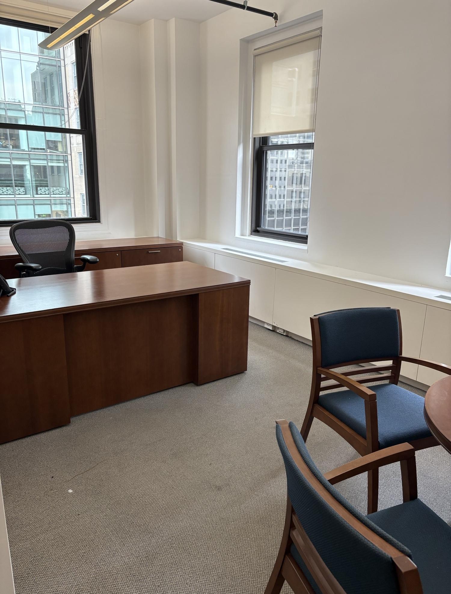 corner office windows