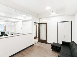 Executive bathroom private attorney office space legal workspace facilities
