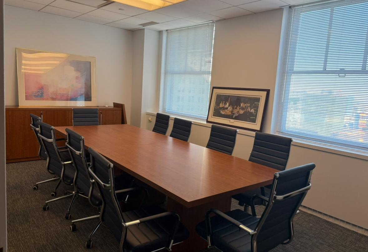 Large conference table