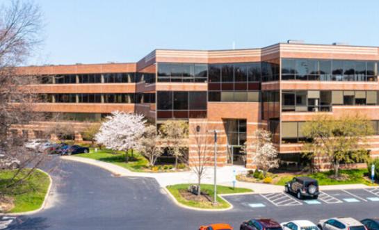 Lindenwood Corporate Center exterior showing contemporary office buildings in Malvern business district