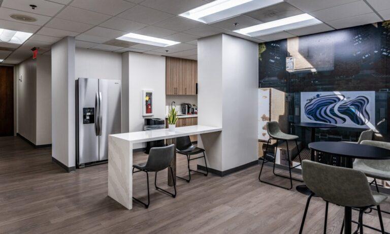 Modern pantry and lunch room