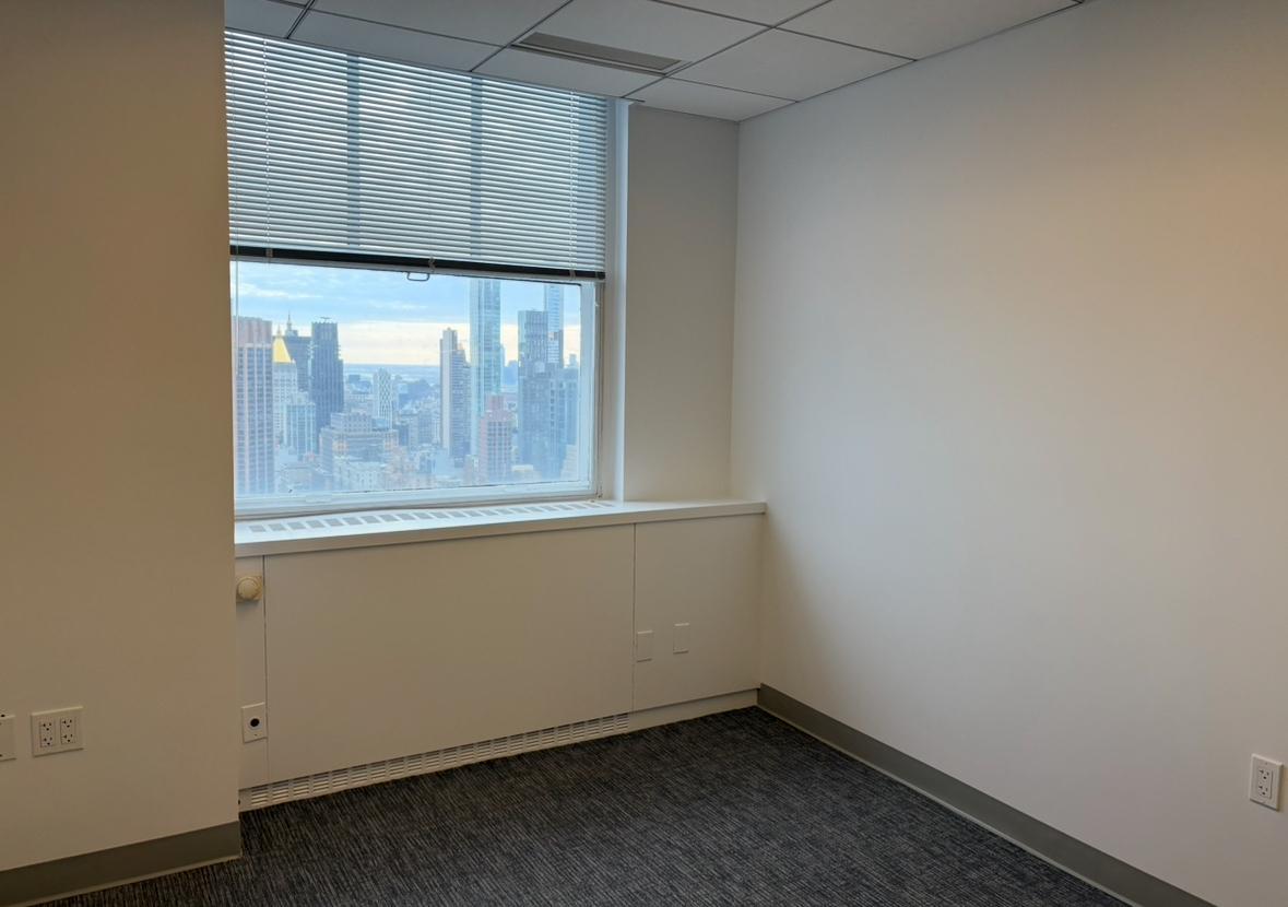 Room with large window