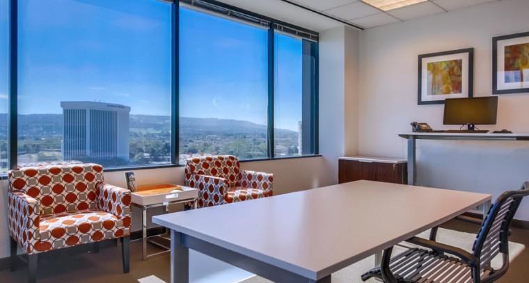 The Torrance corner office attorney workspace legal office space Torrance law firm suite