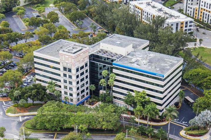 Two Doral Center office building exterior view