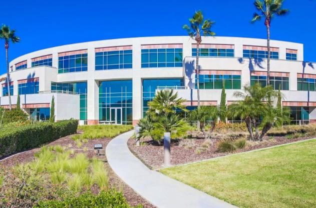 View of modern office building in San Diego