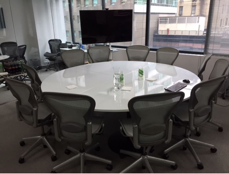 Modern conference room with nice furnishings